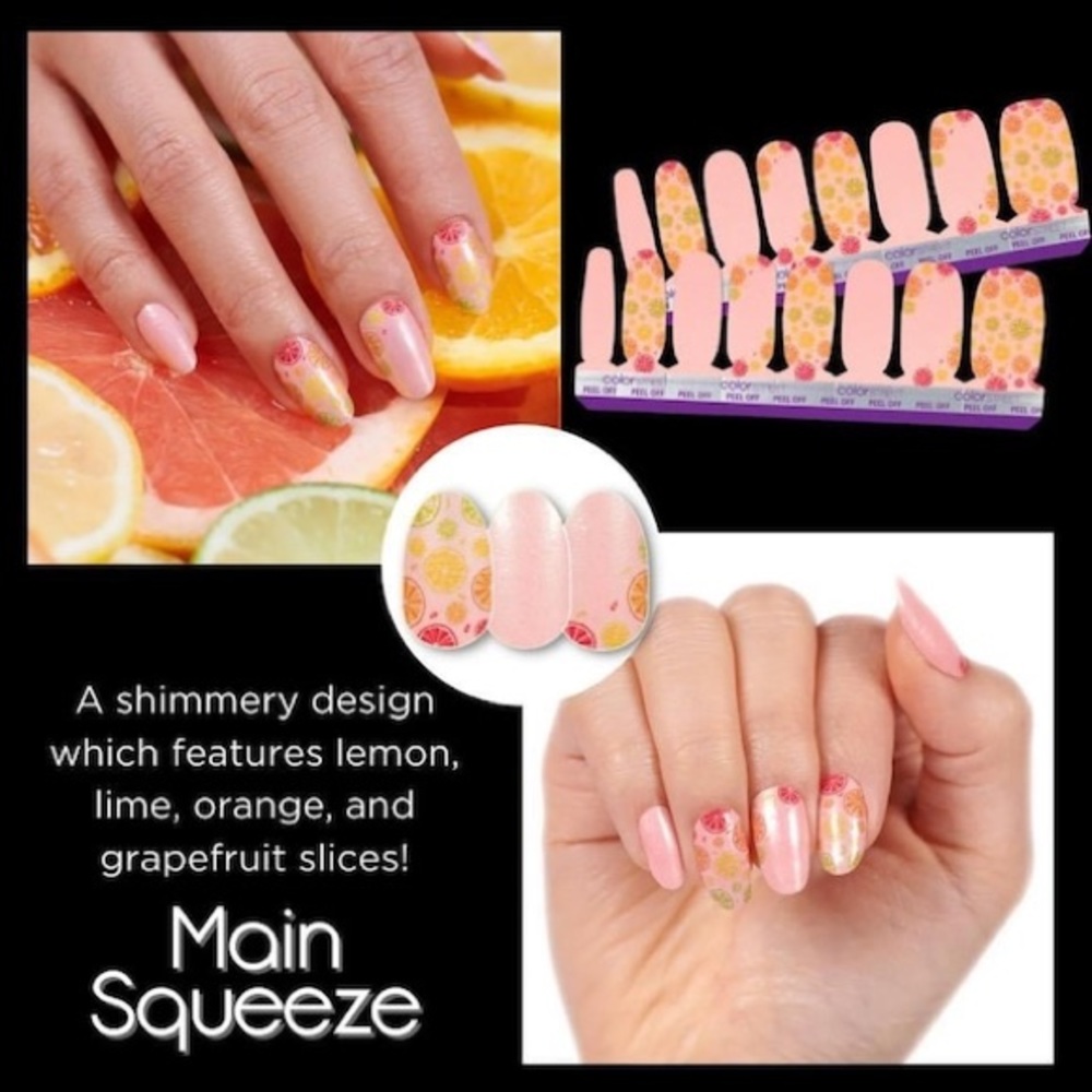 Retired Color Street Nail Strips - Main Squeeze
